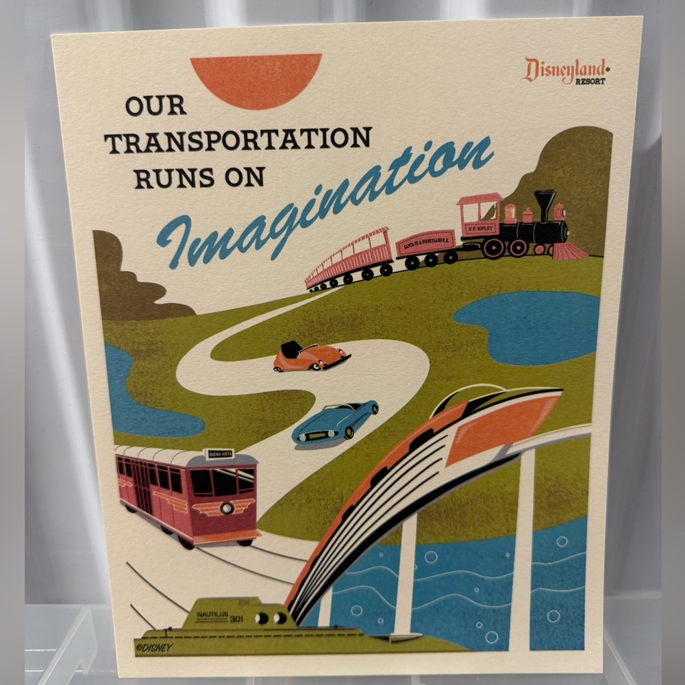 Disneyland Resort Exclusive Poster  – Limited Edition